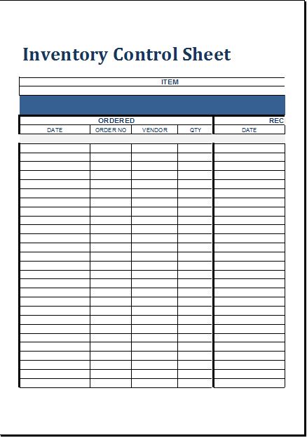 Inventory List Template For Ms Excel Excel Templates Vrogue