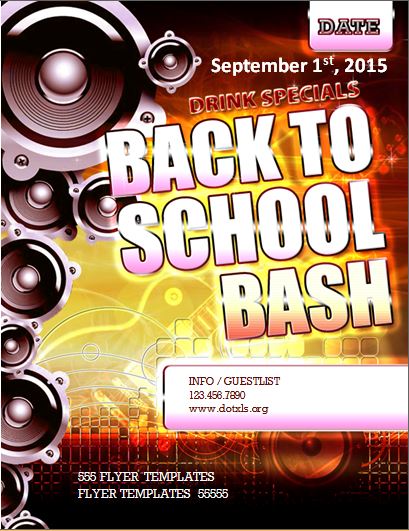 Back to School Flyers