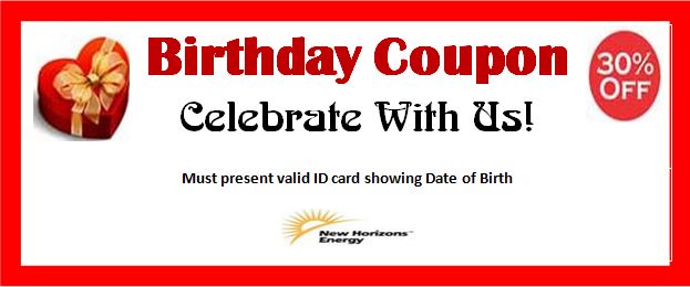 Colorful Birthday Coupon Template