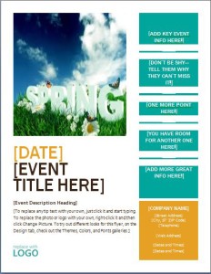 Seasonal Event Flyer Template
