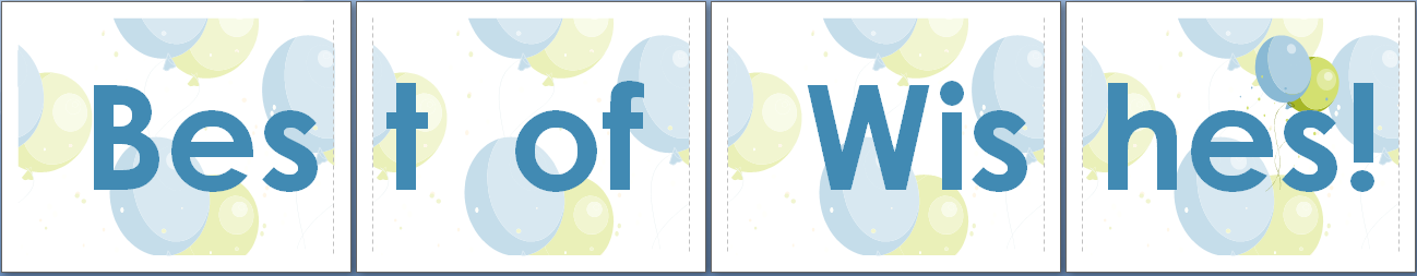 MS word HAPPY BIRTHDAY Banner Template | Word & Excel ...