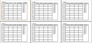 4-6 Weeks Meal Planner