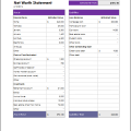 Net Worth Statement Template