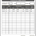 Vehicle Logbook Template