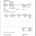 Expense Claim Form