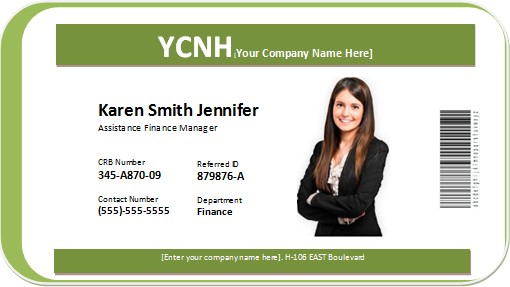Employees Id Card Template from www.dotxls.org