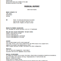 Medical Report Layout Template