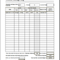 Vehicle Mileage Log Book