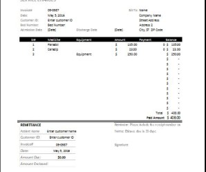 Medical Invoice