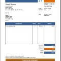 Music Performance Invoice