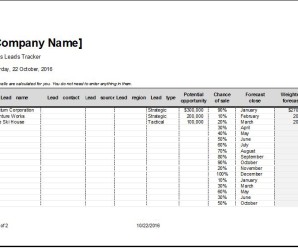 Sales Lead Tracker