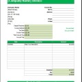 Wedding Services Invoice