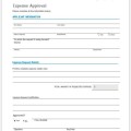 Business Expense Approval Form