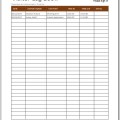 Visitor Logbook Template