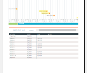 Project Timeline Templates