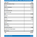 Breakeven Analysis Worksheet for Small Business