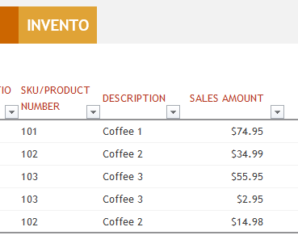 Coffee Shop Daily Sales Report Template