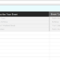 Family Event Calendar Template for Excel